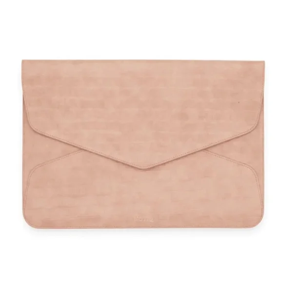 NOTIQ Leather Laptop Case Tech Clutch With Dust Bag - Picture 2 of 11